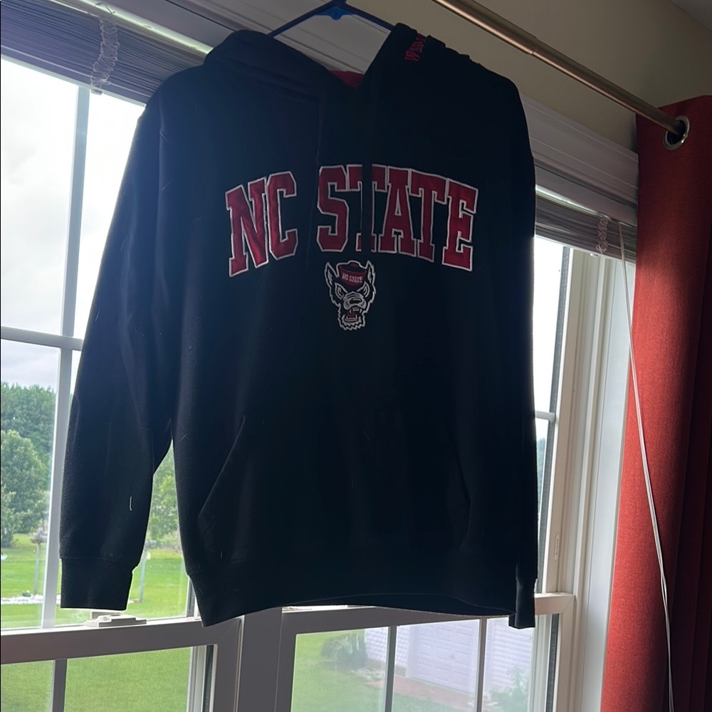 Colosseum Black and Red Jacket for NC State Fans